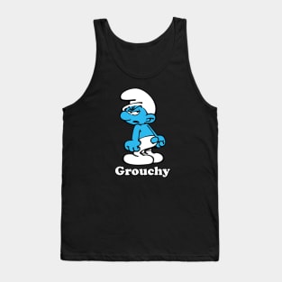 Grouchy Smurf Tank Top